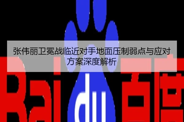 张伟丽卫冕战临近对手地面压制弱点与应对方案深度解析
